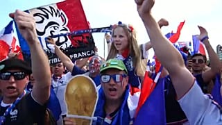 Jubelstimmung in Frankreich