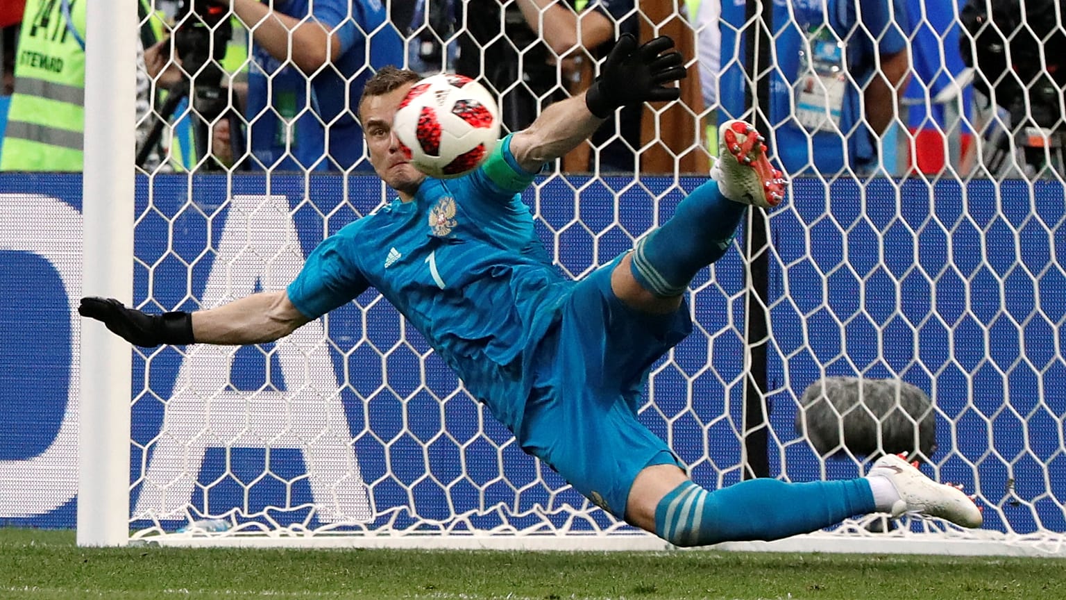 WM: Russland steht im Viertelfinale