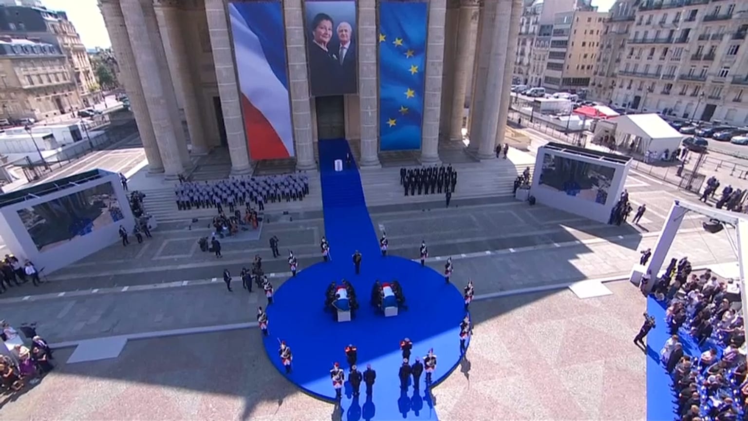 Simone Veil descansa en el Panteón entre los héroes de Francia