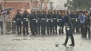 Офицеры Президентского полка сыграли в футбол