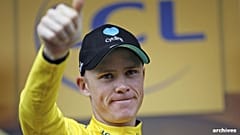 Cyclisme : le Tour de France accepte Christopher Froome