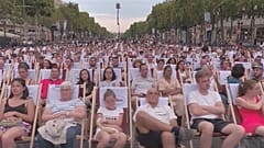 Los Campos Elíseos, un cine al aire libre