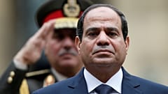 Abdel Fattah al-Sisi became Egyptian president after a 2013 military coup