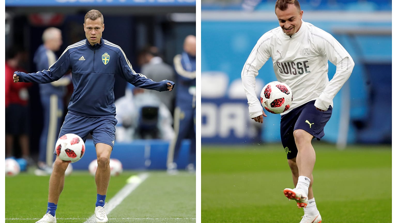 Russia 2018: Svezia-Svizzera, la sfida più sorprendente