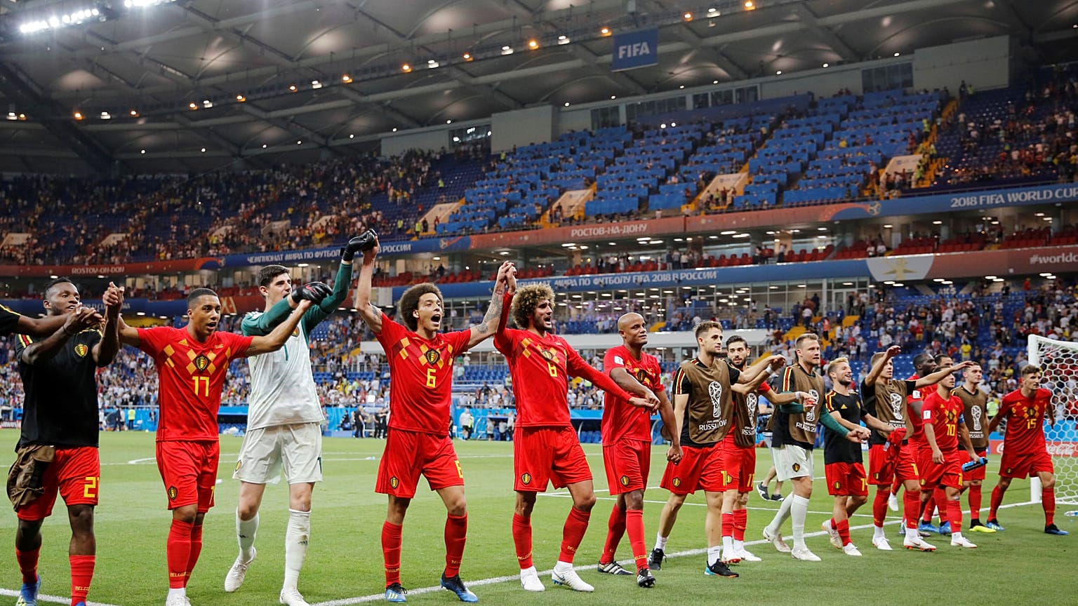 WM 2018:  Belgien setzt sich mit Mühe gegen Japan durch 