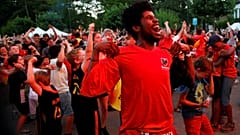 Brazil és belga örömünnep a továbbjutás után