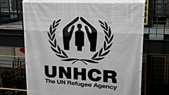 شعار مفوضية الأمم المتحدة السامية لشؤون اللاجئين 