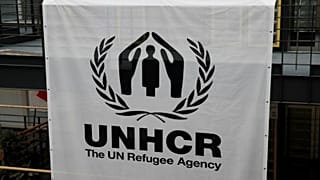 شعار مفوضية الأمم المتحدة السامية لشؤون اللاجئين 
