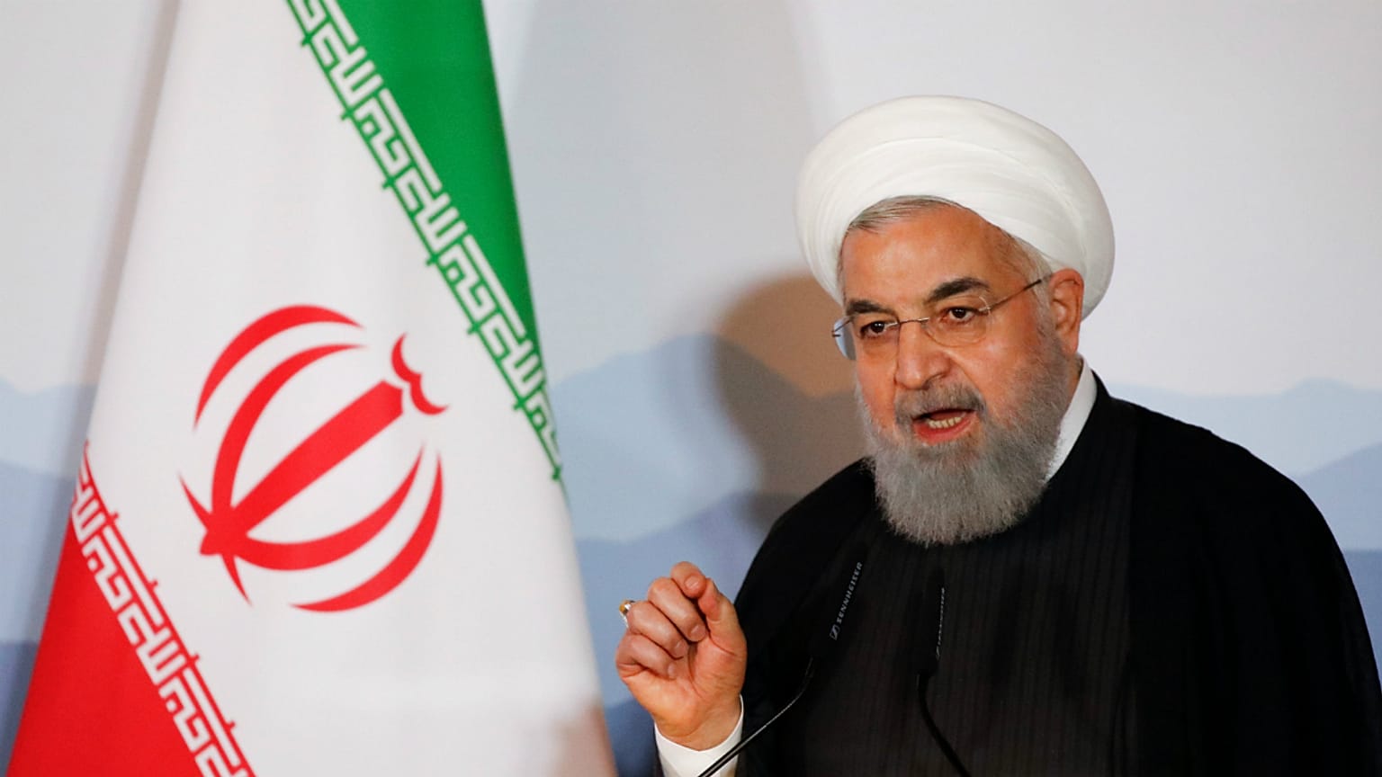 روحانی در سوئیس:‌ ایران اسرائیل را به رسمیت نمی‌شناسد