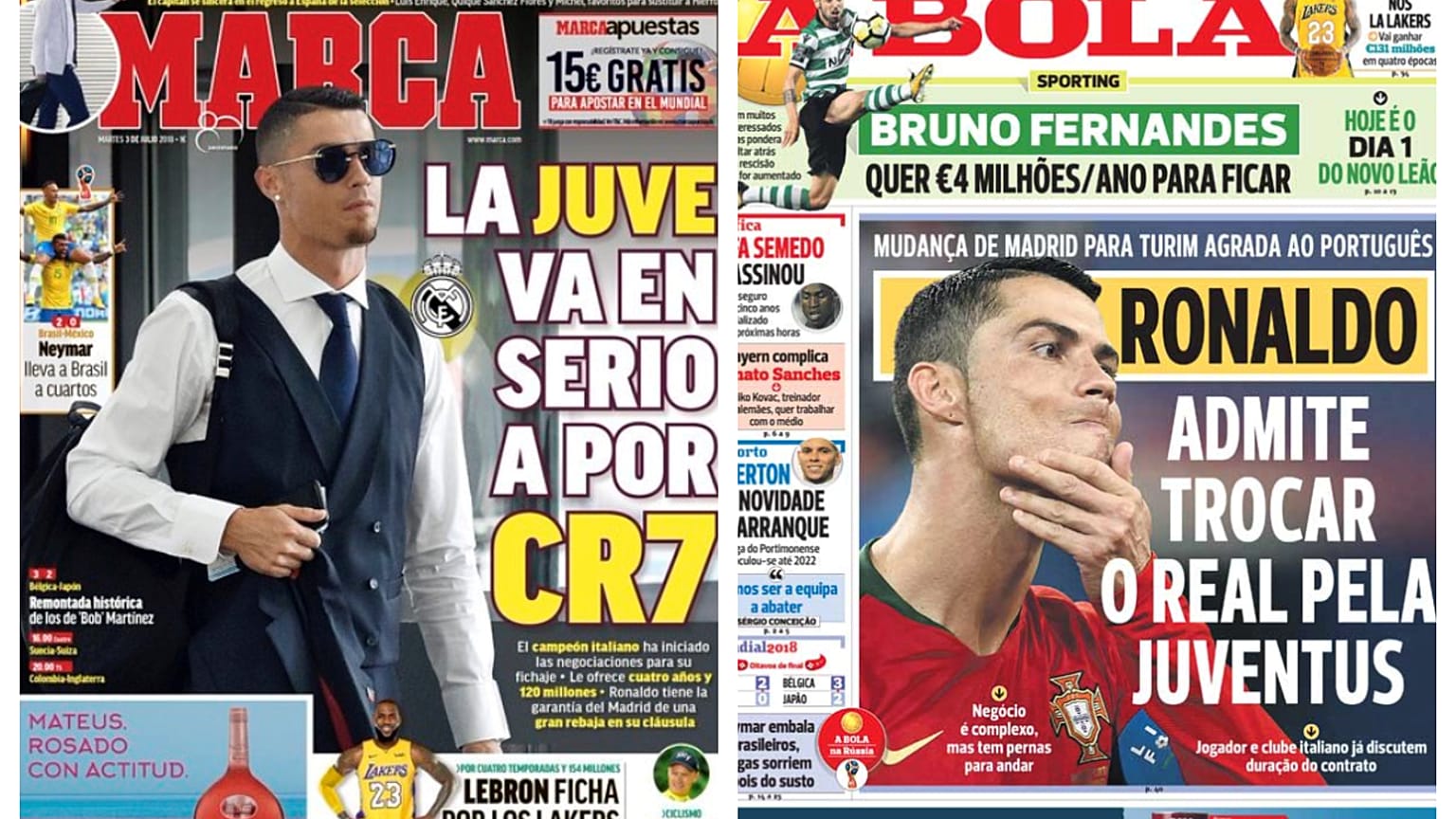 (Fanta)mercato: Cristiano Ronaldo alla Juventus?