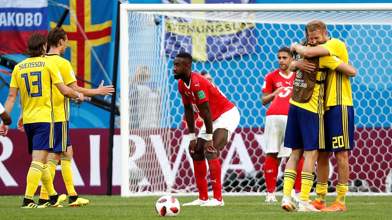 كأس العالم 2018: المنتخب السويدي يتأهل إلى الدور ربع النهائي بعد غياب 24 سنة على حساب سويسرا