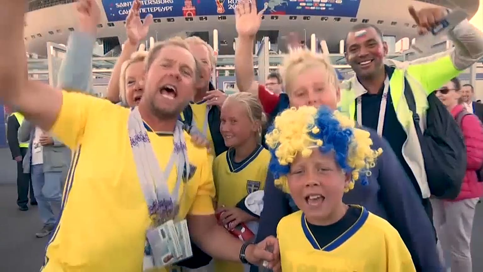 Schweden jubelt
