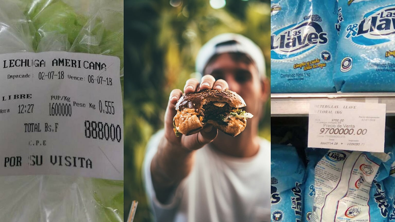  Halber Burger? Was man in Venezuela für 5 Mio. kaufen kann