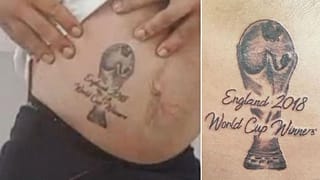 Un tifoso inglese si è già tatuato "England 2018 World Cup Winners". Lo abbiamo intervistato
