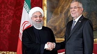 روحانی در وین با رئیس جمهوری اتریش دیدار کرد