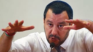 Ο Σαλβίνι κάνει βουτιά σε πισίνα που κατασχέθηκε από τη μαφία - BINTEO