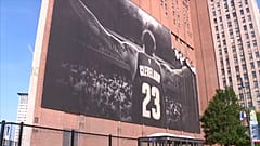 Lebron James'den Cleveland'a ikinci veda: Şehirdeki posterleri kaldırıldı