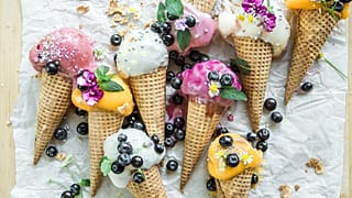 A walk in London's ice cream museum