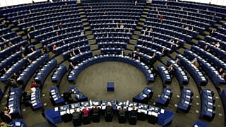 Members of the European Parliament attend a plenary session in Strasbourg