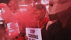 Διαμαρτυρίες για τις ταυροδρομίες στην Παμπλόνα