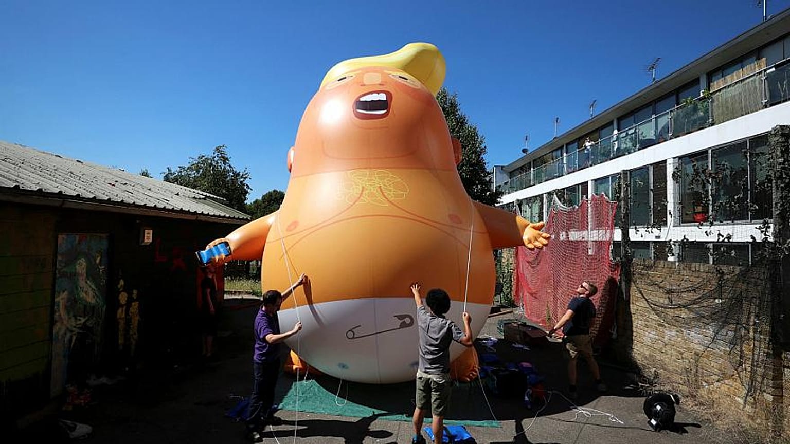 'Trump-Baby' darf fliegen: US-Präsident besucht London am 13. Juli
