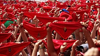 Sanfermines na rua. Começaram os dias de desassossego em Pamplona