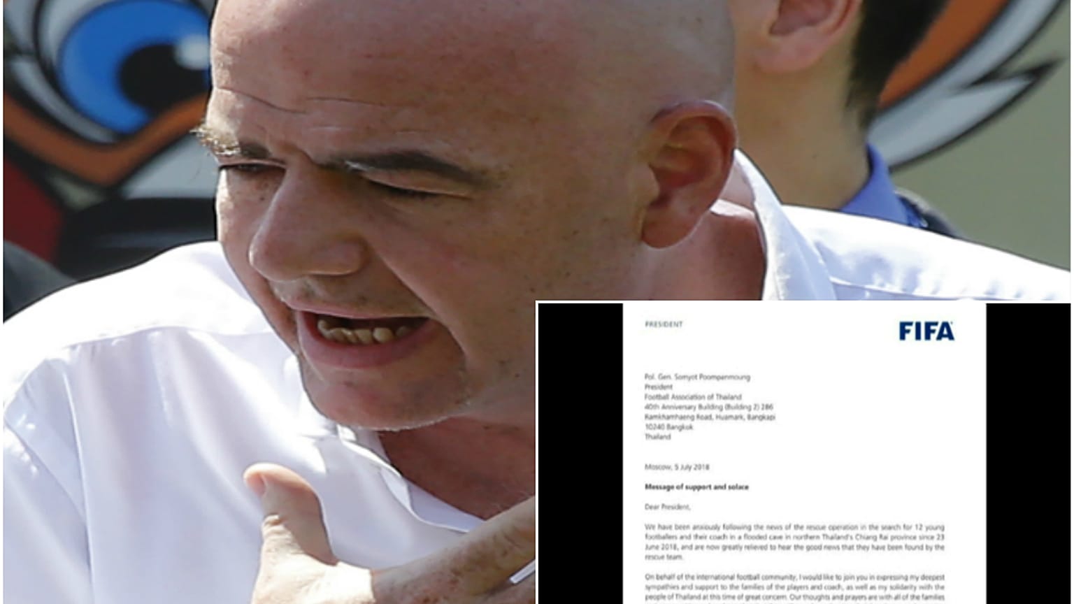 FIFA President Infantino 
