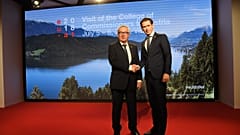 Le président de la Commission européenne et le chancelier autrichien