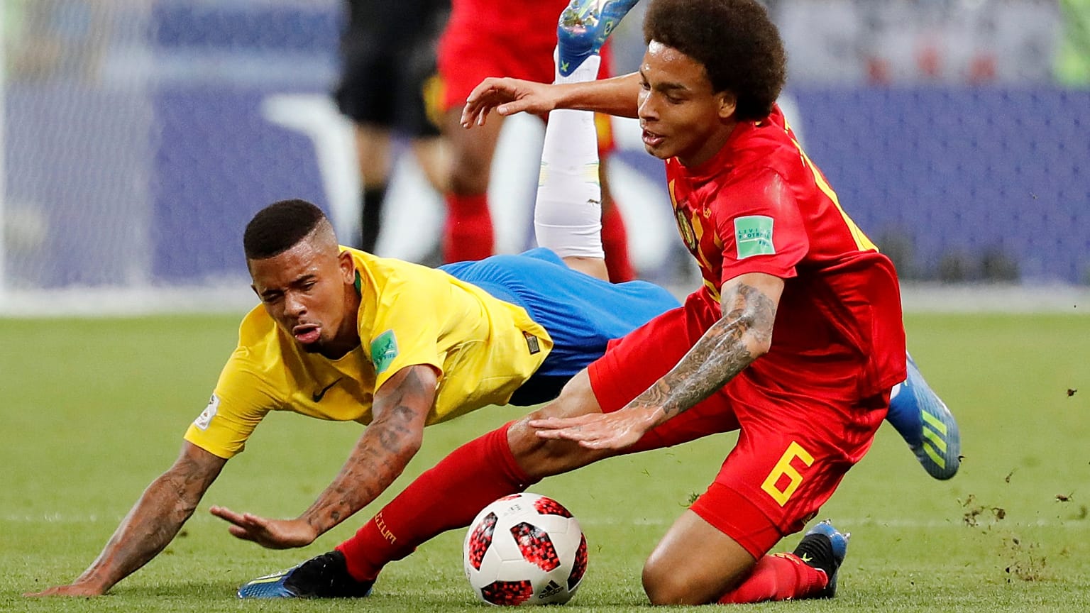 Brasil sucumbe ante una imponente Bélgica 