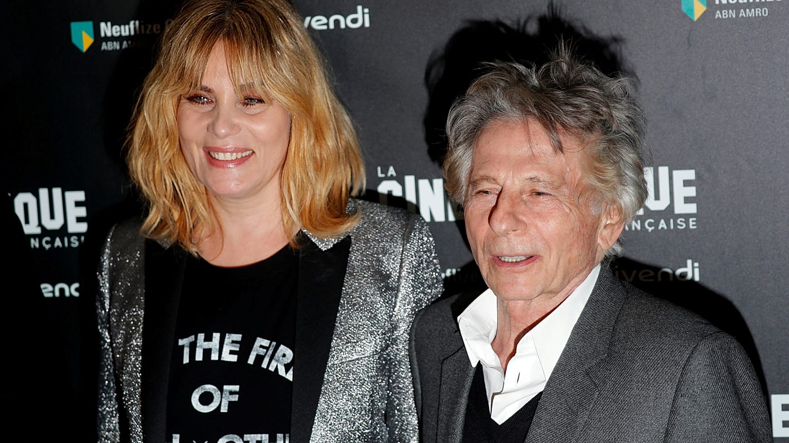 Emmanuelle Seigner and Roman Polanski