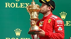 Büyük Britanya Grand Prix'inde zafer Vettel'in