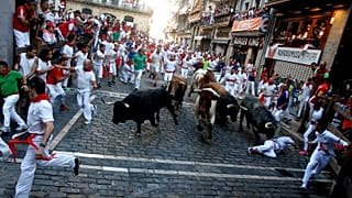 Tercer encierro, el más rápido de estos Sanfermines 