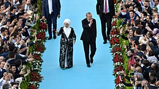 Ünlülerin objektifinden başkanlık töreni
