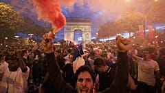 Francia in festa per la vittoria dei Bleus