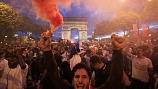 Francia in festa per la vittoria dei Bleus