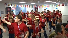 Флешмоб волонтёров
