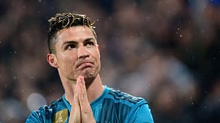 Ronaldo in turin stadium