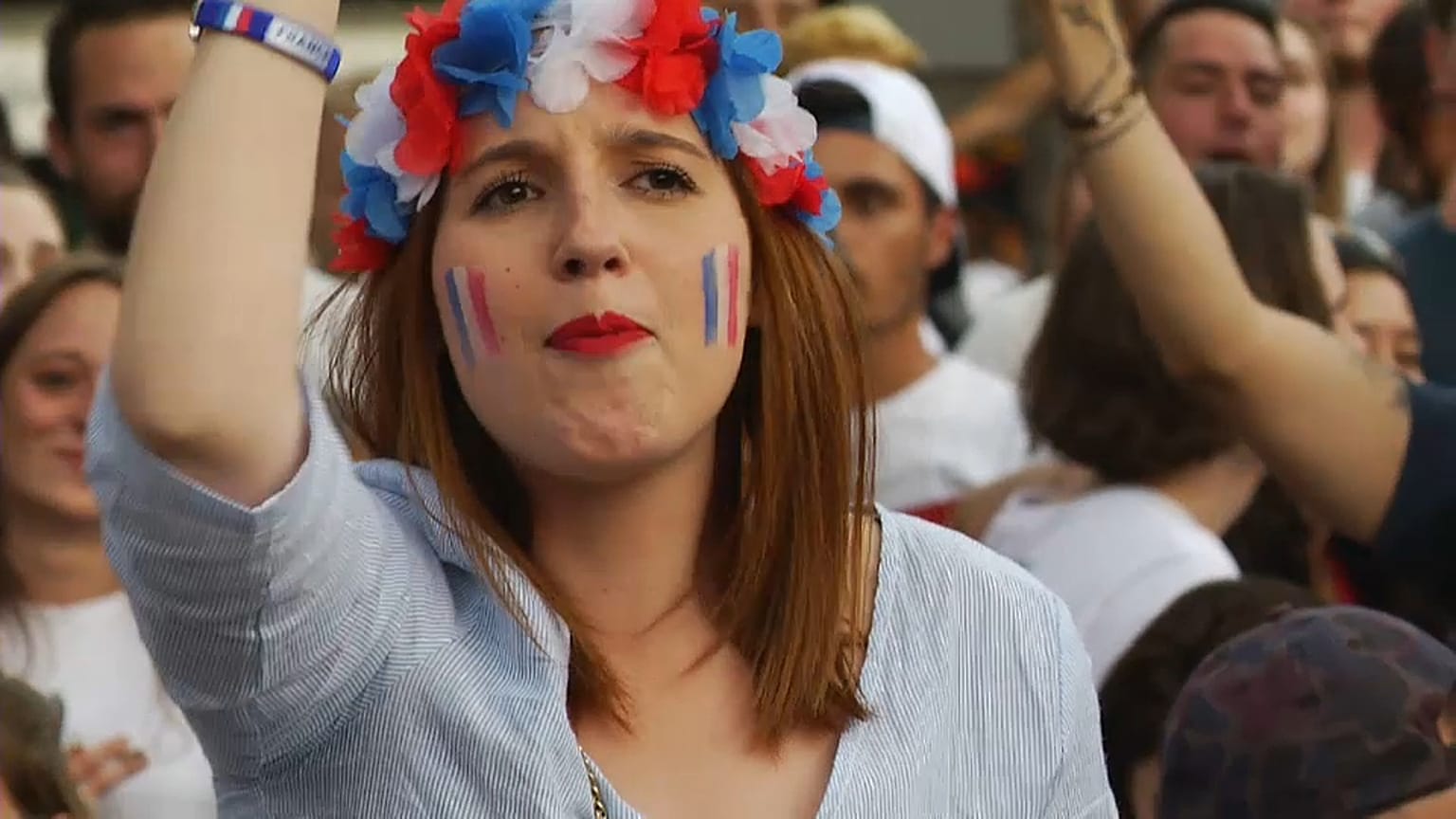 Franceses festejam passagem à final do Rússia 2018