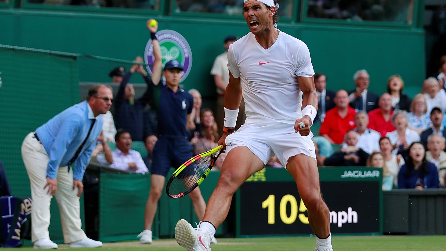 Nadal gana a Del Potro y pasa a las semifinales de Wimbledon