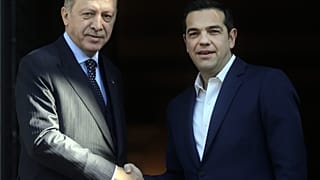 Ο Αλέξης Τσίπρας υποδέχεται τον Ταγίπ Ερντογάν στην Αθήνα 7.12.2017, αρχείο