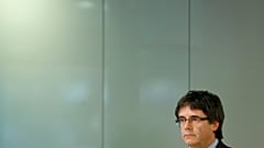 Carles Puigdemont bei einer Pressekonferenz in Berlin im Mai 2018