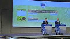 Avrupa Komisyonu ABD ile gerginlik yüzünden Euro Bölgesi büyüme tahminlerini düşürdü