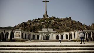 The Valley of the Fallen mausoleum holding the remains of civil war dead