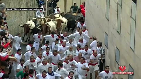 Sexto encierro al rojo vivo