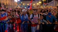 NO COMMENT: Zagreb ao rubro com os croatas na final 