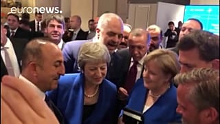 Liderler Dünya Kupası yarı final maçını Mevlüt Çavuşoğlu'nun cep telefonundan izledi