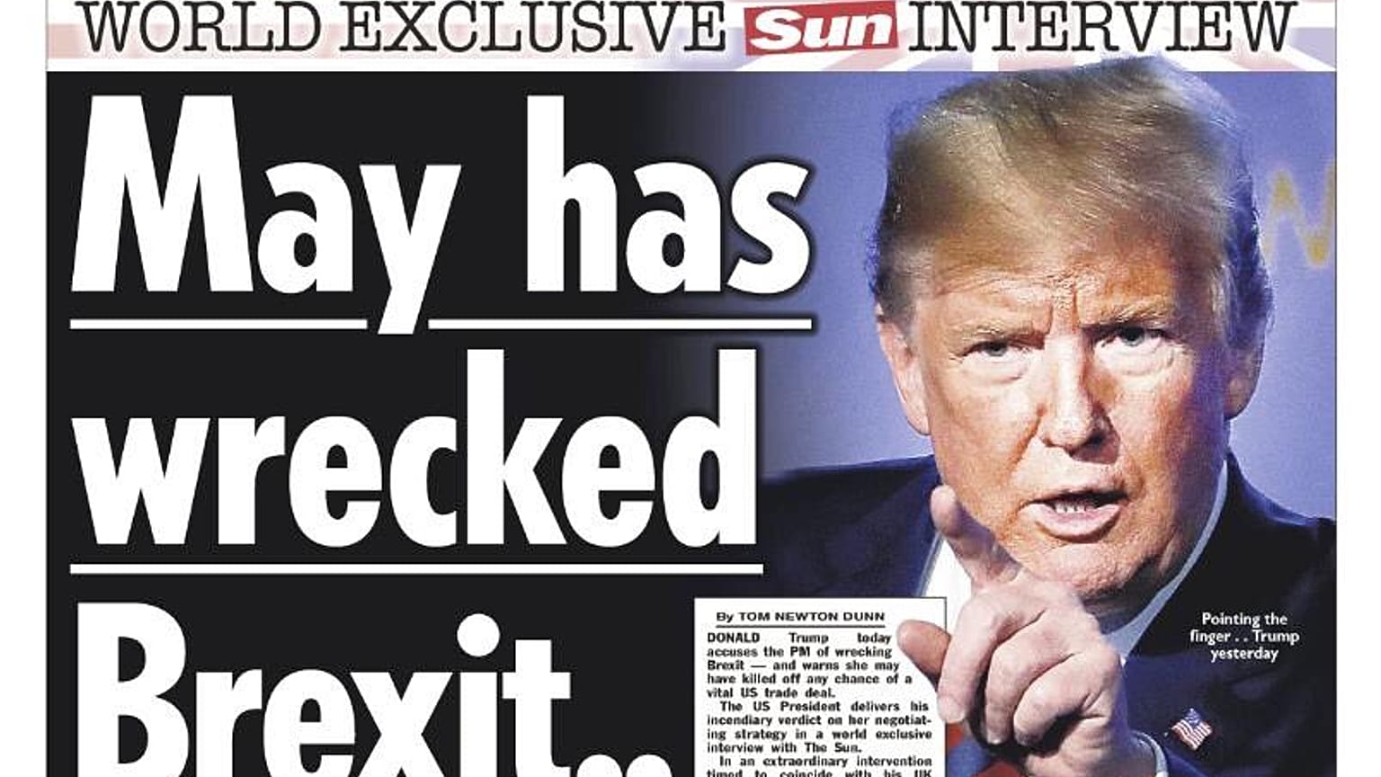 Trump greift May massiv an: Johnson der bessere Regierungschef?