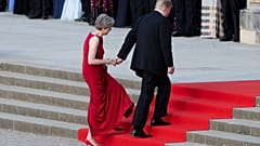 Donald Trump and Theresa May
