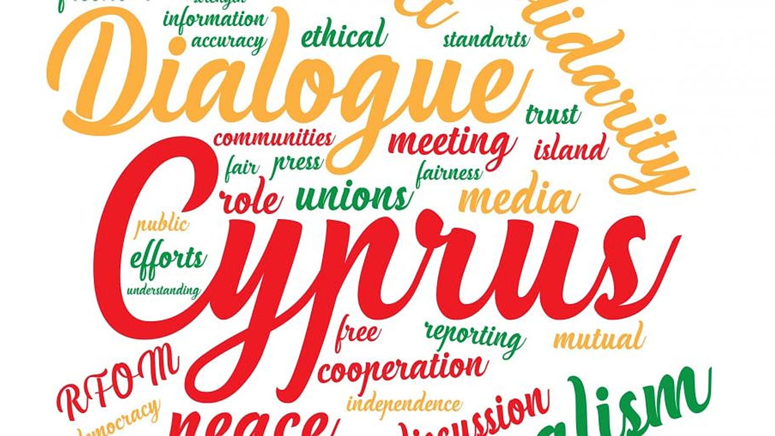 Kıbrıslı Türk ve Rum gazeteciler 'ortak dilde' buluştu