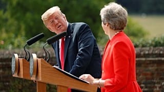 Trump se reconcilia con May tras sus críticas a la gestión del Brexit